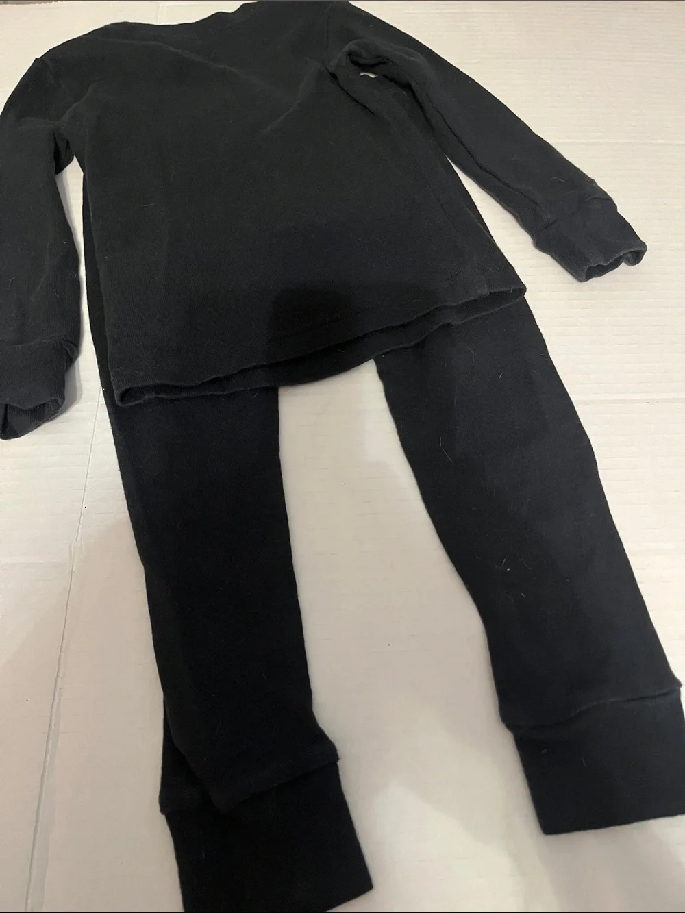 Carter's Black Skeleton Glow Pajama Set with Accent Colors - Picture 3 of 3